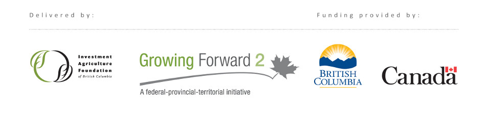 delivered by growing forward and investment agriculture foundation and funding provided by british columbia and canada